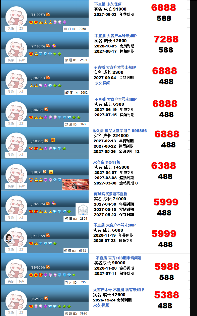 高成长权杖靓号(图28)