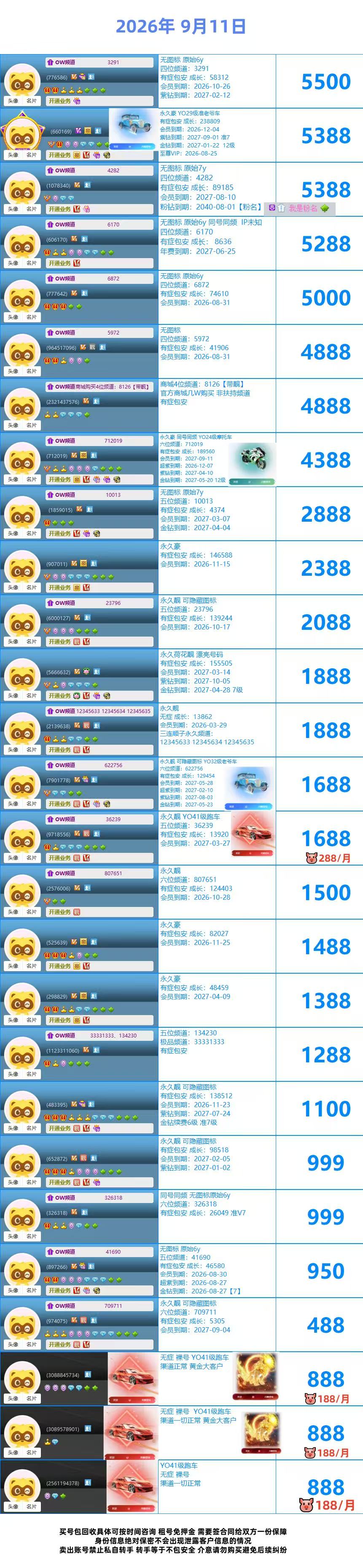 高成长权杖靓号(图44)