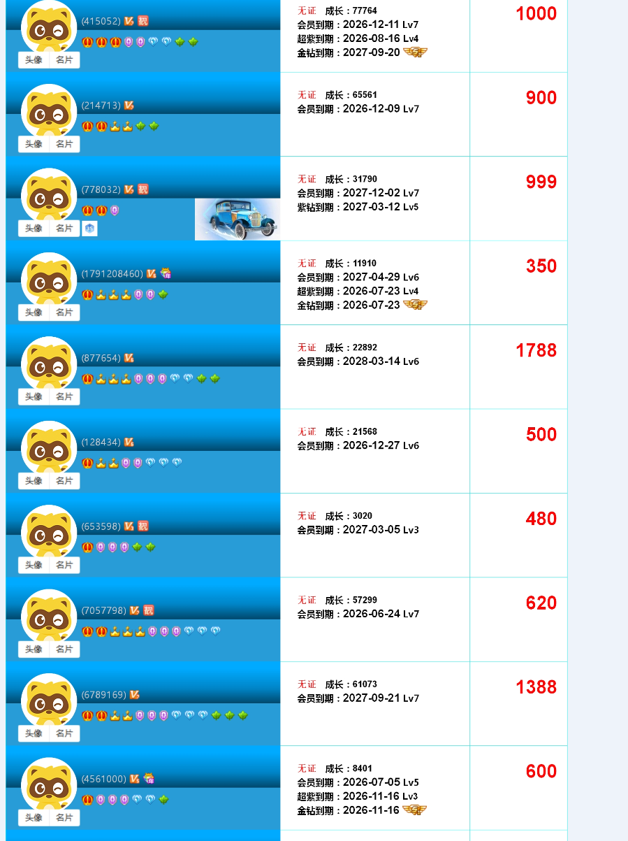 高成长权杖靓号(图66)