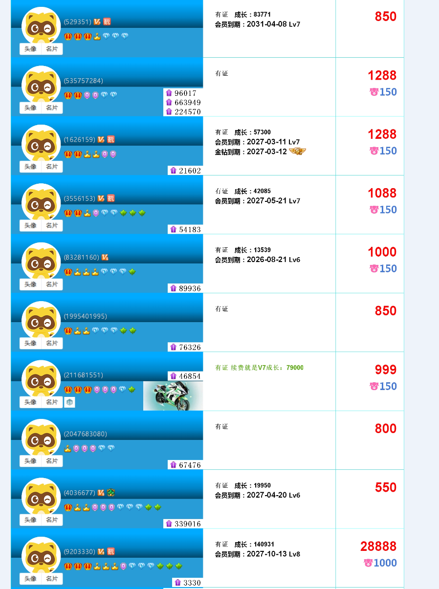 高成长权杖靓号(图64)